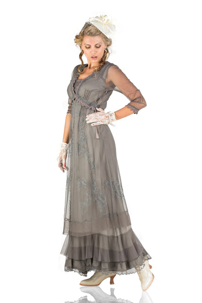 Victorian Dress in Smoke