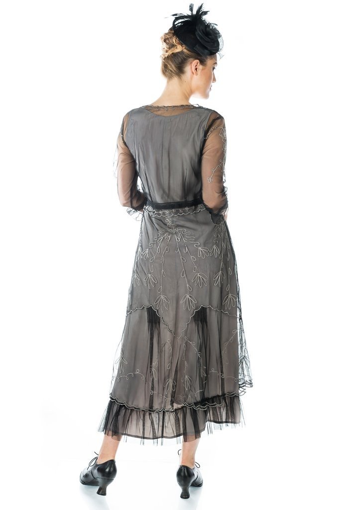 Somewhere in Time Dress CL-509 in Black by Nataya