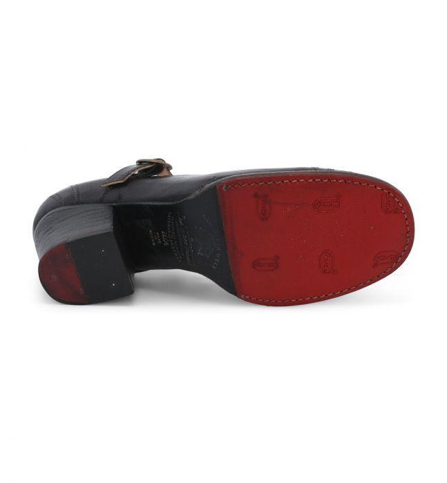 Twigley Vintage Style Heels in Black Rustic
