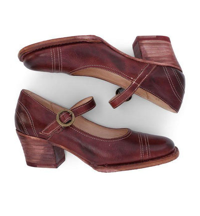 Twigley Vintage Style Heels in Scarlett Rustic