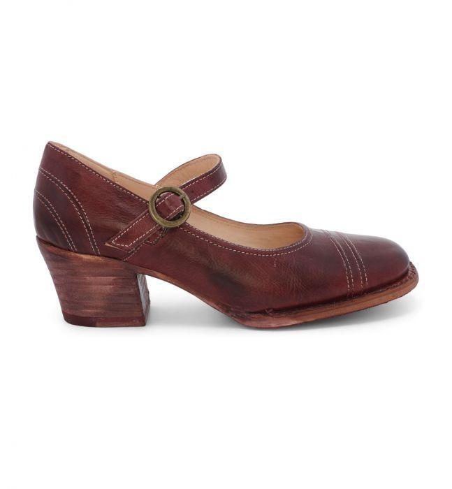 Twigley Vintage Style Heels in Scarlett Rustic