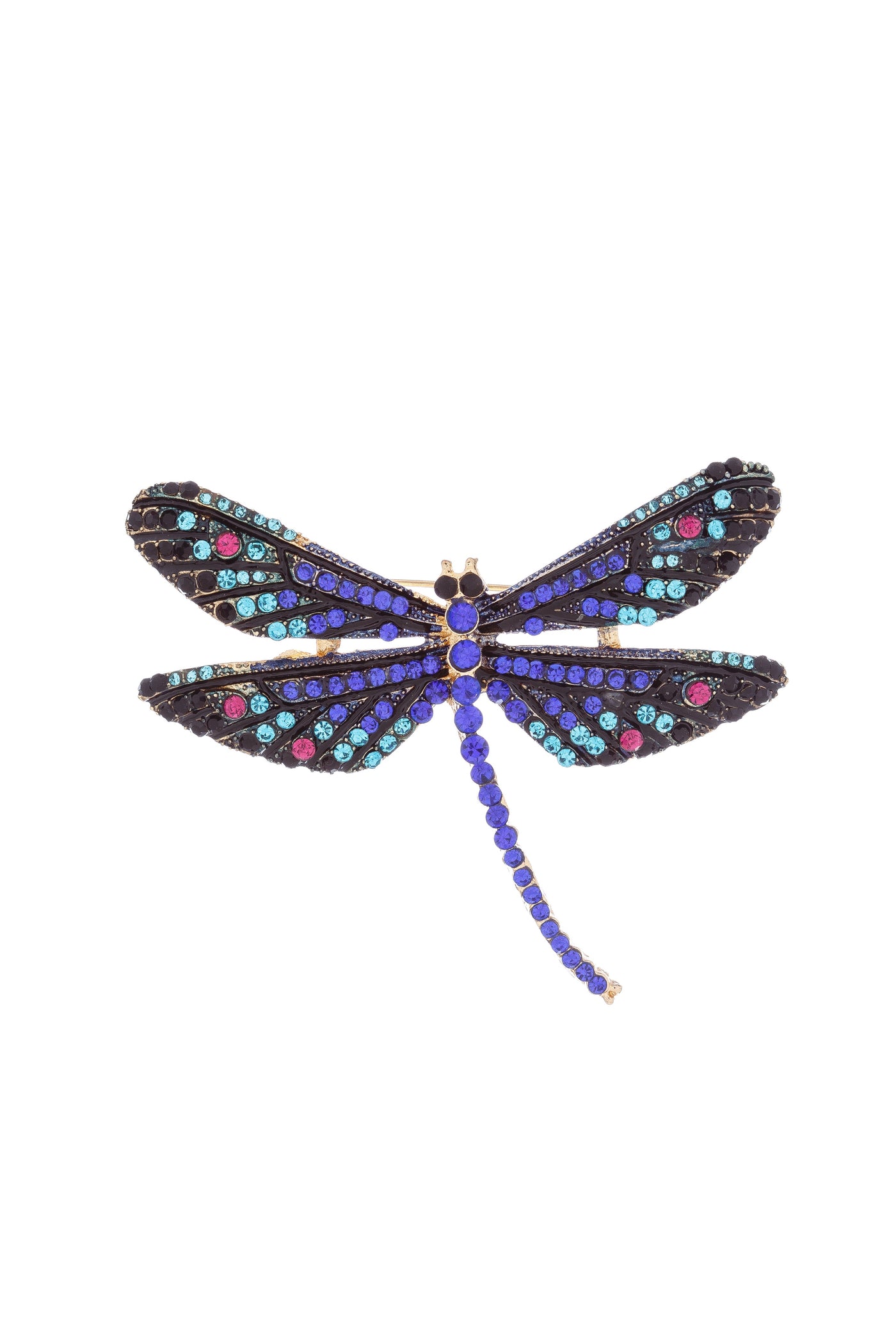 Belle Broach in Blue