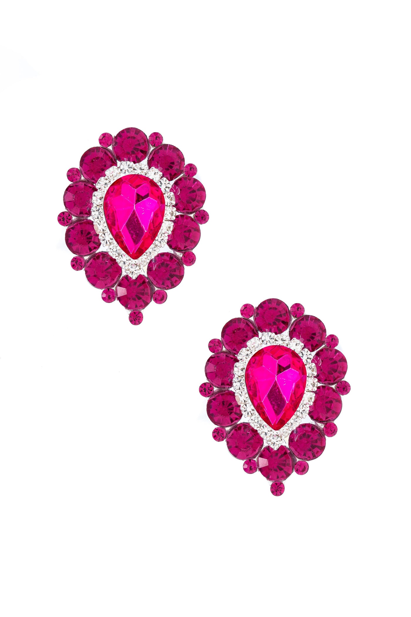 Savoir Vintage Earrings in Red
