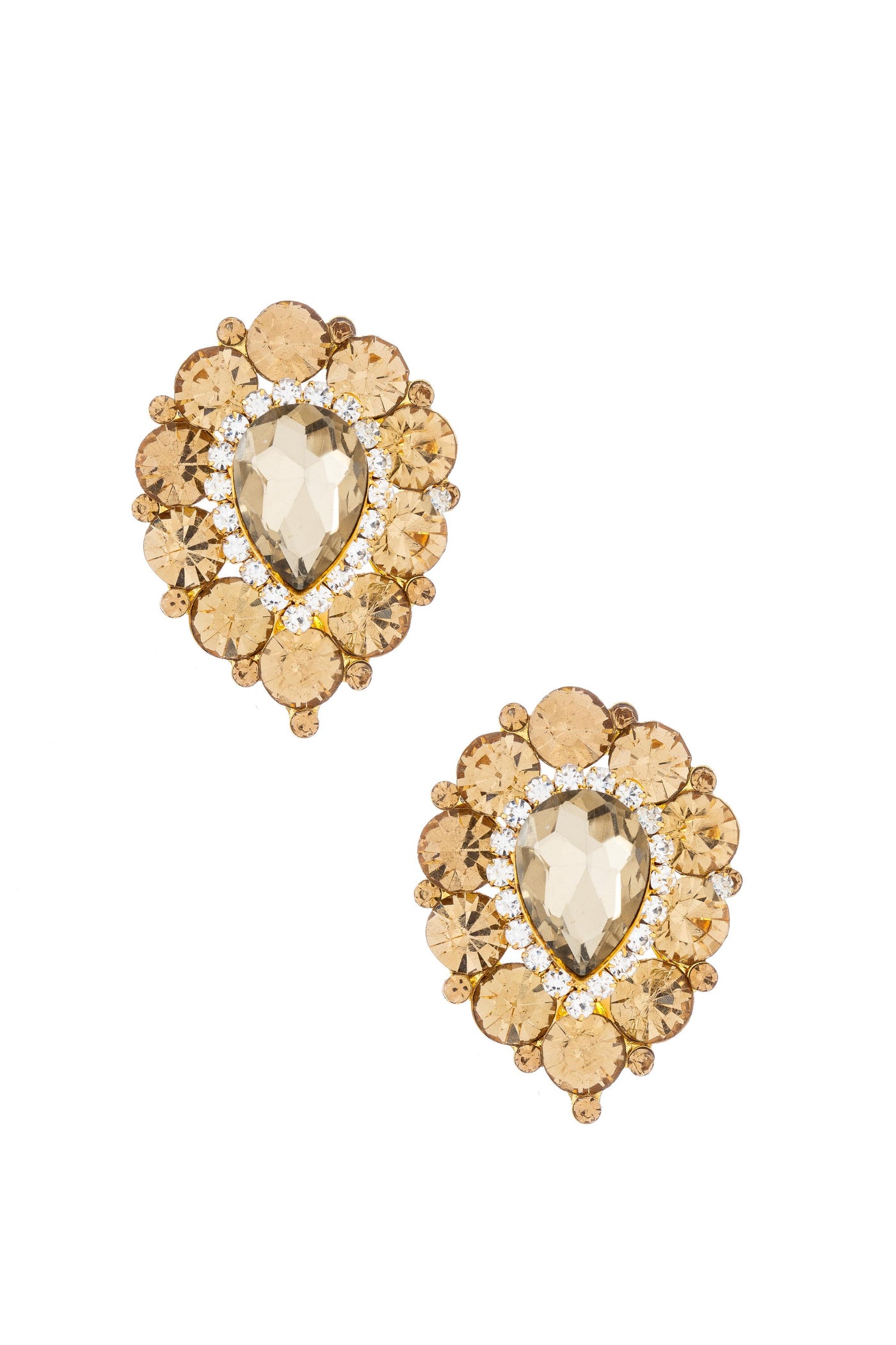 Savoir Vintage Earrings in Gold