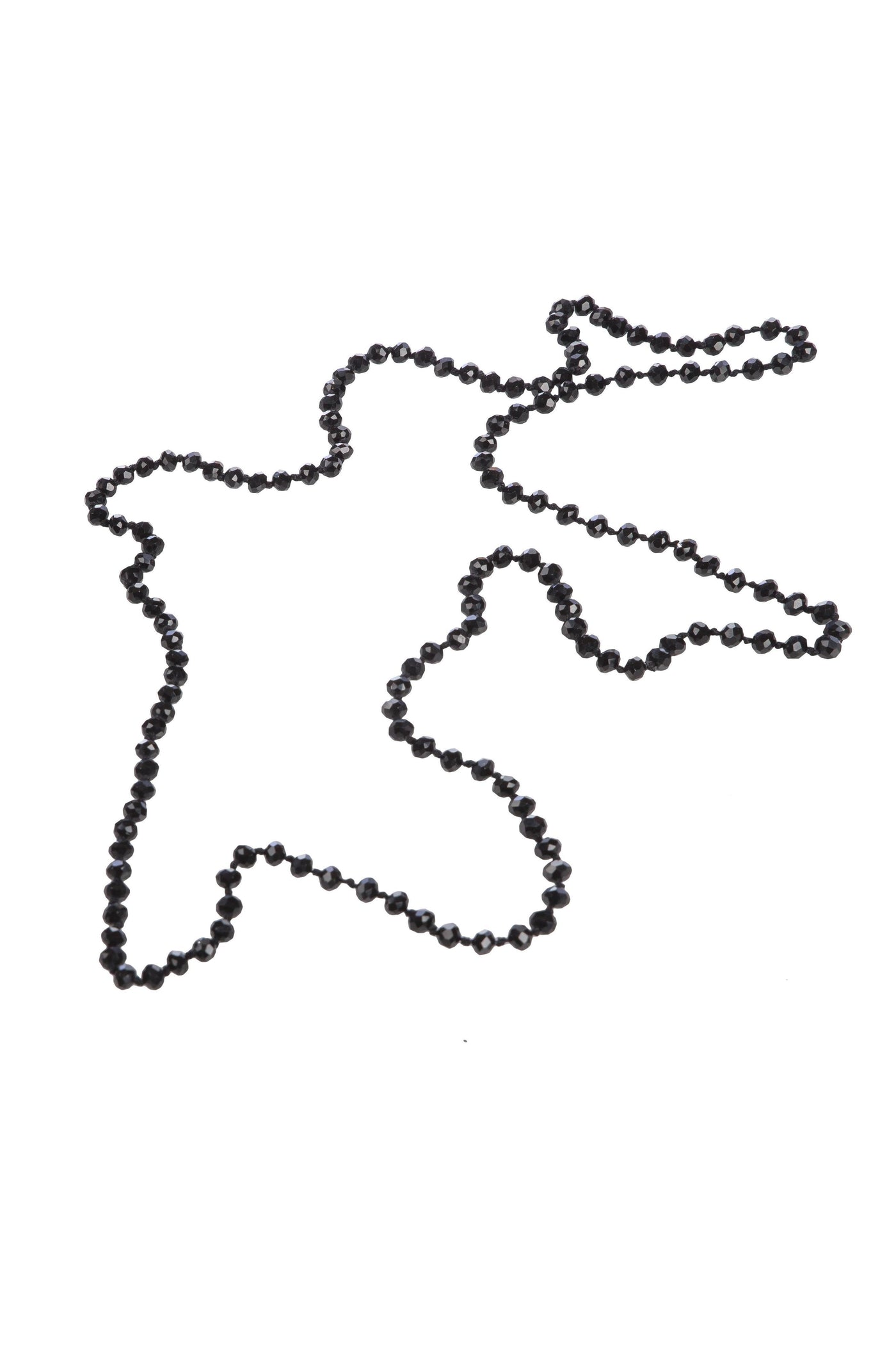 1920s Flapper Pearl Necklace in Brown - SOLD OUT