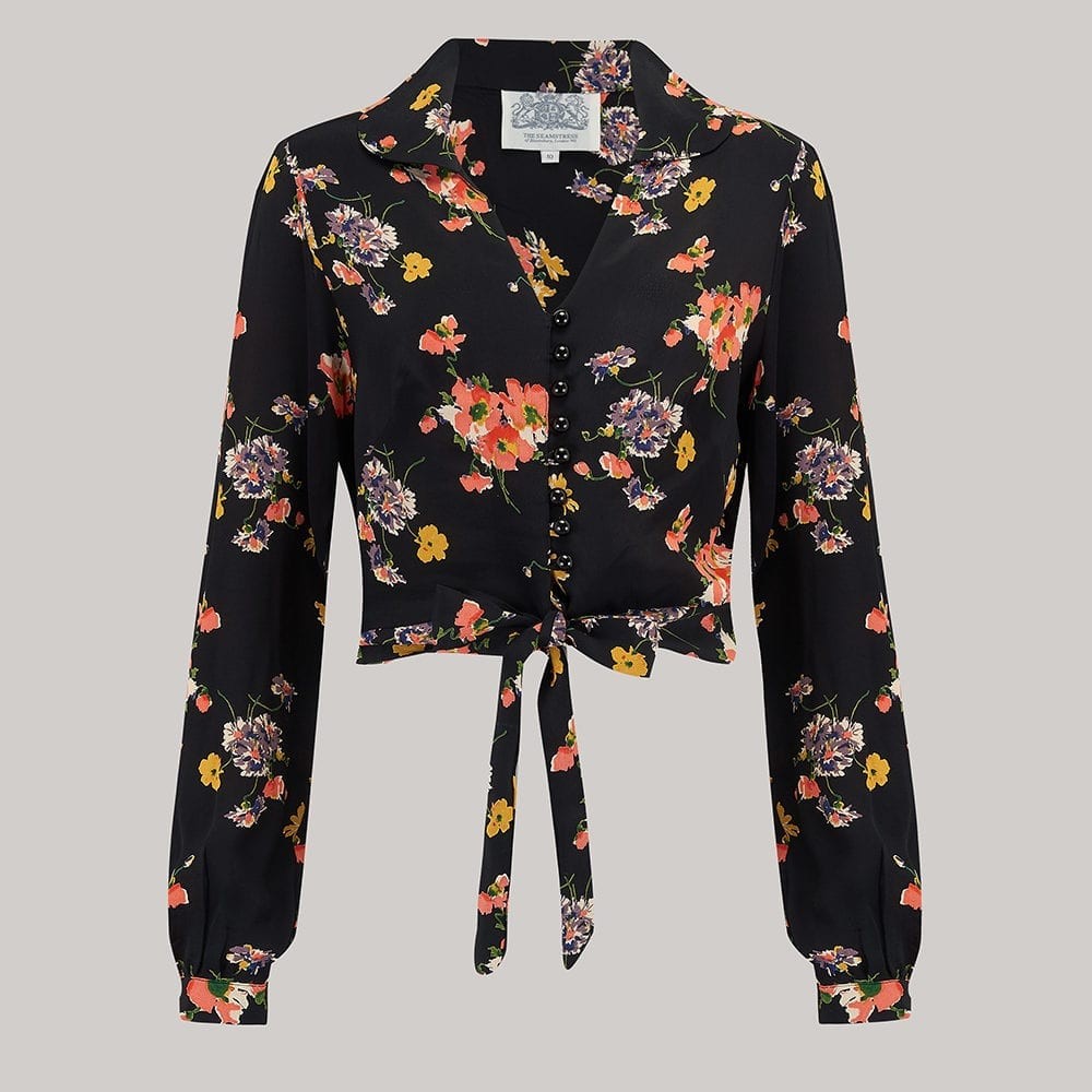 Margaret Blouse in Mayflower Print
