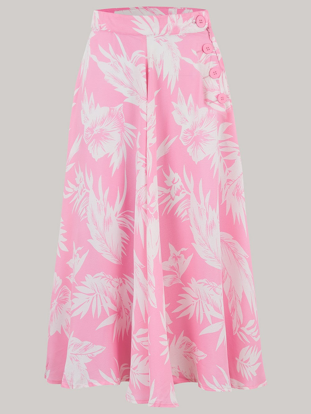 Maybelle Skirt in Pink Hawaii