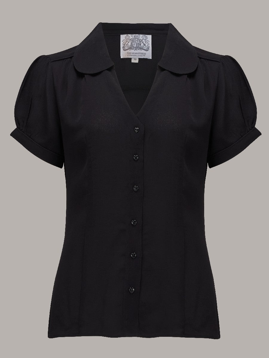 Hedy Blouse in Black