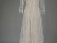 Downton Abbey Tea Party Gown in Cinnamon by Nataya