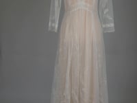 Downton Abbey Tea Party Gown in Cinnamon by Nataya