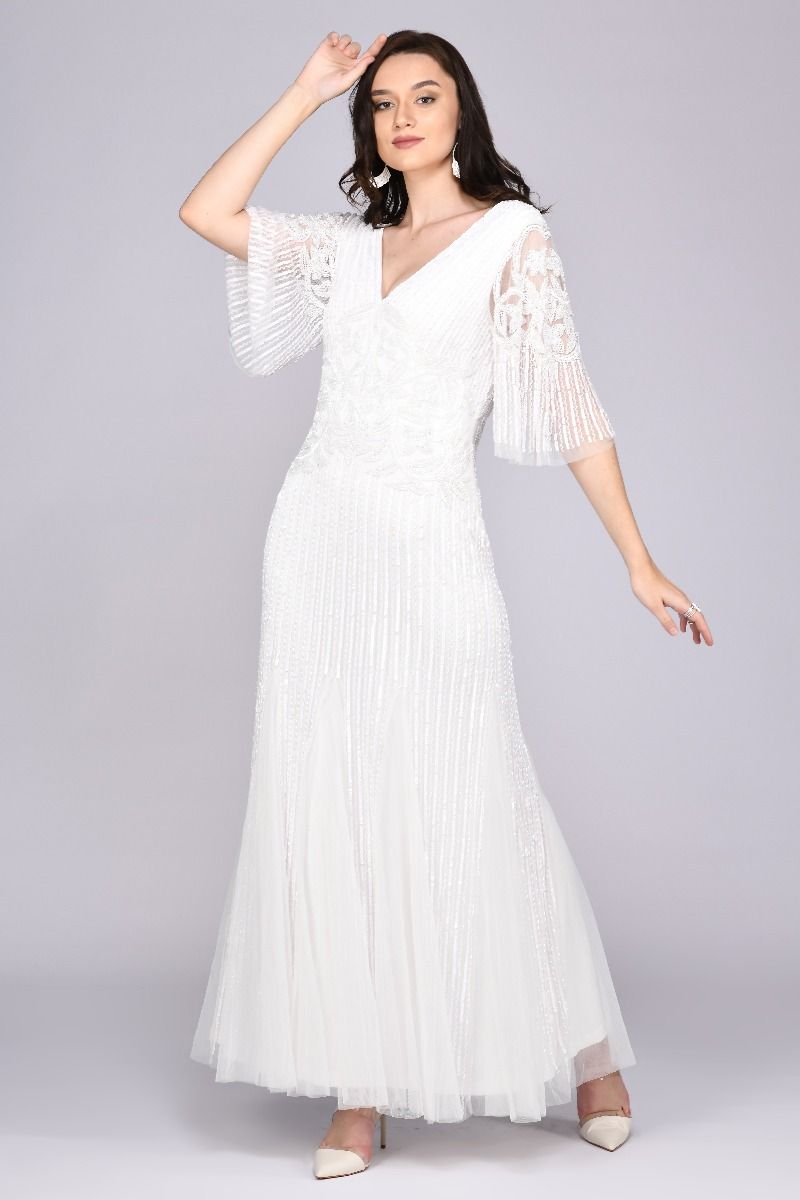 Galina Gown in White