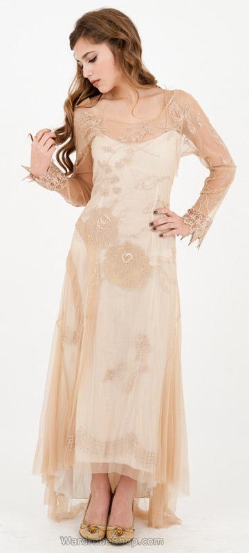 Romantic Morning Wedding Gown by Nataya