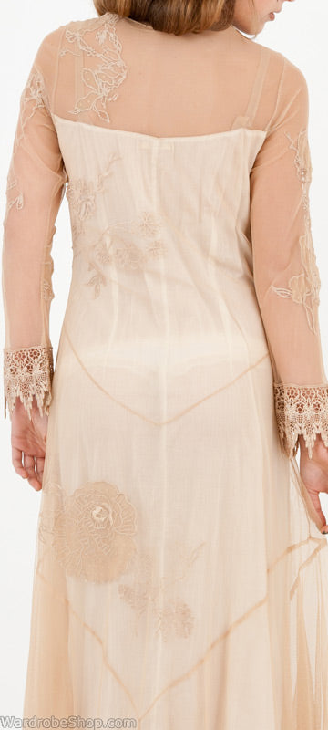 Romantic Morning Wedding Gown by Nataya