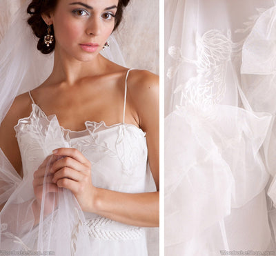 Dahlia Wedding Dress in White by Nataya - SOLD OUT