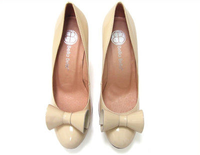 Nude Bridal Heels