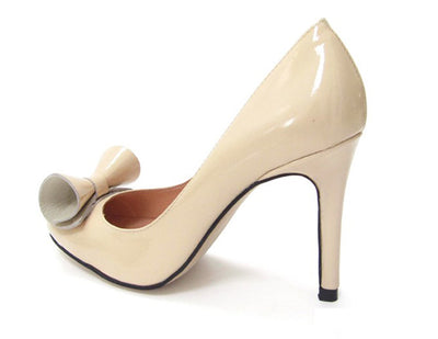 Nude Bridal Heels