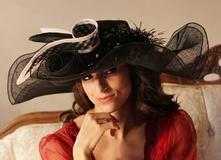 Lady Katharine hat by Louisa Voisine Millinery