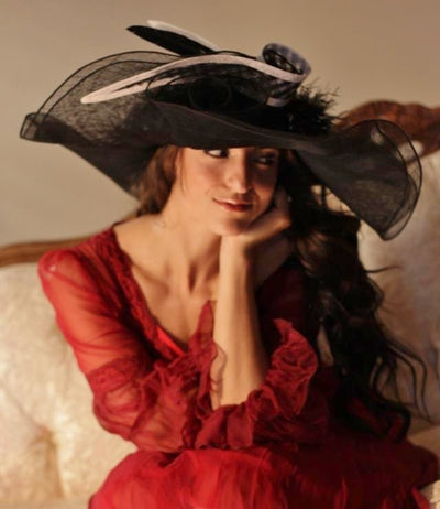 Lady Katharine hat by Louisa Voisine Millinery