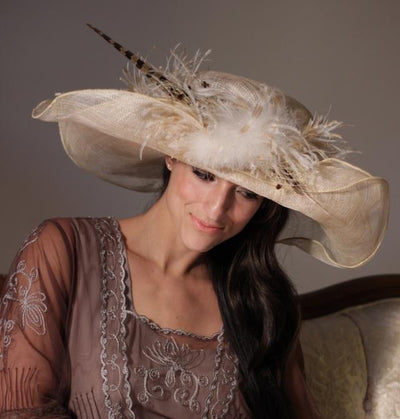 Lady Alexandra hat by Louisa Voisine Millinery