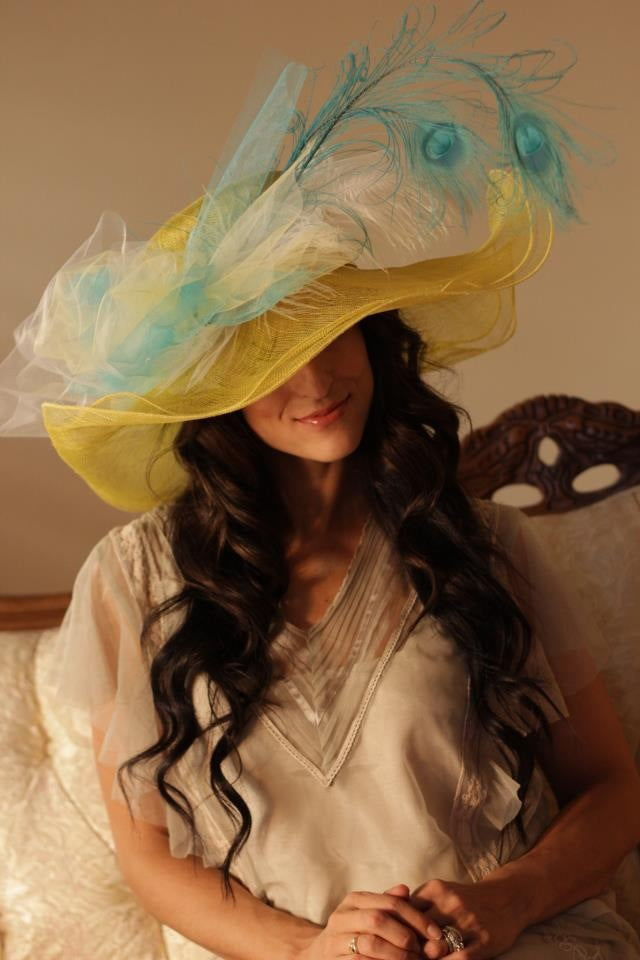 Lady Laura hat by Louisa Voisine Millinery