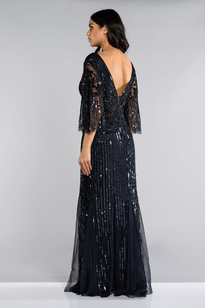 Galina Gown in Navy