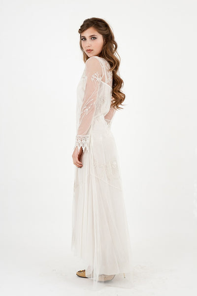 Romantic Morning Wedding Gown by Nataya