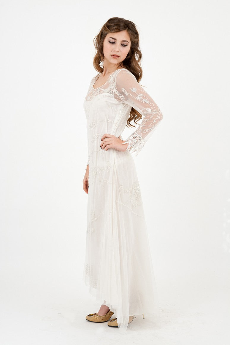 Romantic Morning Wedding Gown by Nataya