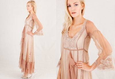 Ophelia Wedding Dress in Lavender by Nataya