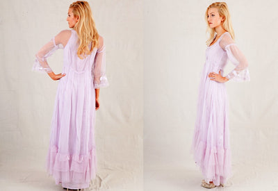Ophelia Wedding Dress in Lavender by Nataya - SOLD OUT
