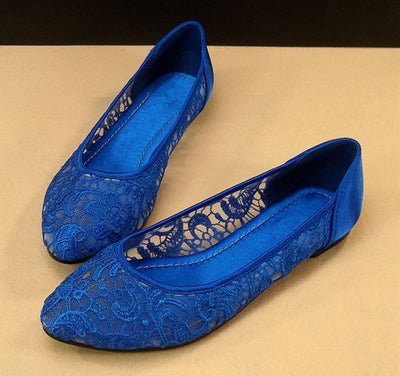 Romantic Bow Wedding Flats ZX_L045 Buy Lace N Bling at the WS
