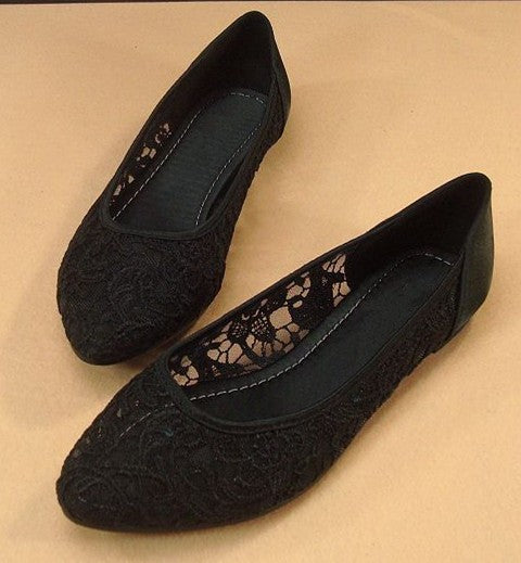 Romantic Bow Wedding Flats ZX_L045 Buy Lace N Bling at the WS
