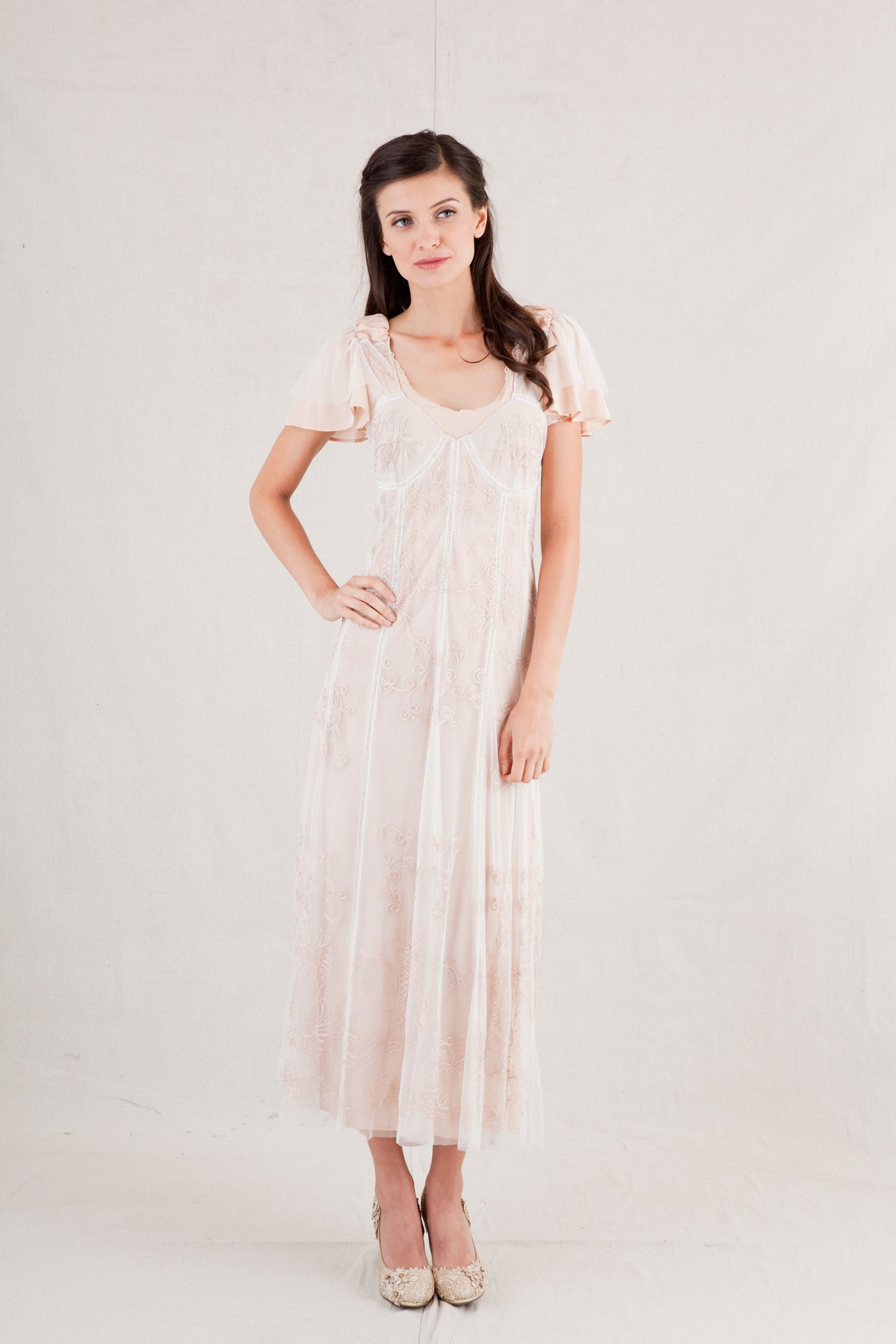 Nataya Romantic Vintage Style Wedding Dress - 40169 Buy Nataya Dresses at the WS
