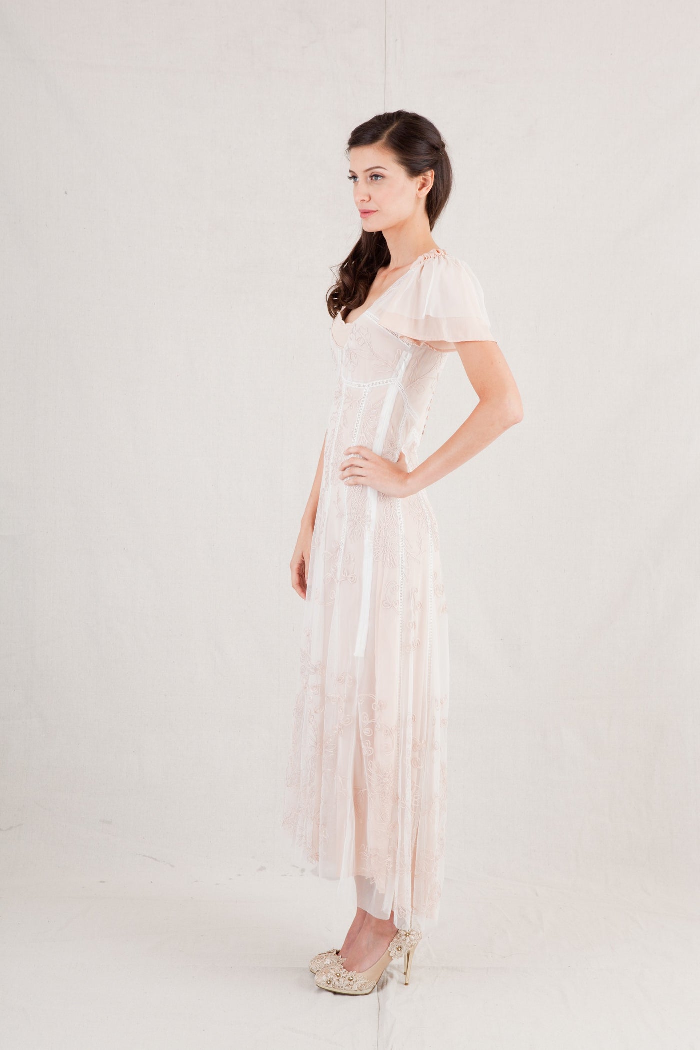 Nataya Romantic Vintage Style Wedding Dress - 40169 Buy Nataya Dresses at the WS