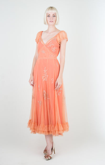 Ballerina Tea Party Dress in Black-Rose by Nataya - SOLD OUT