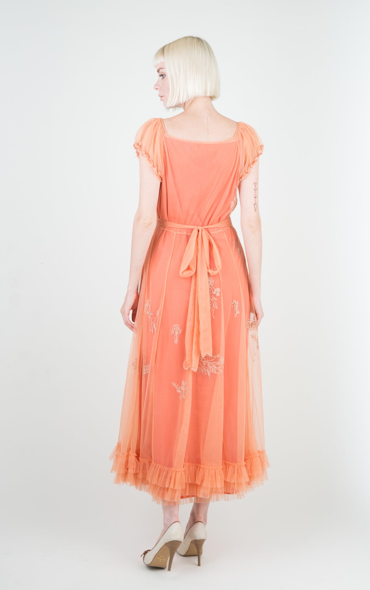 Ballerina Tea Party Dress in Black-Rose by Nataya - SOLD OUT