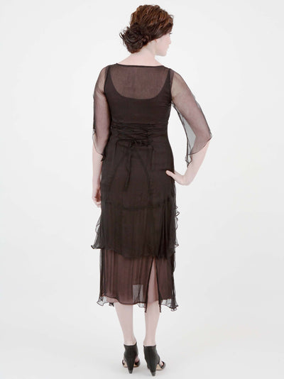 Great Gatsby Dress AL-10709 in Black Coco