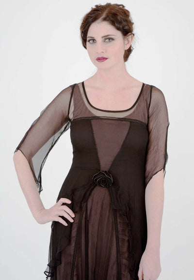 Great Gatsby Dress AL-10709 in Black Coco