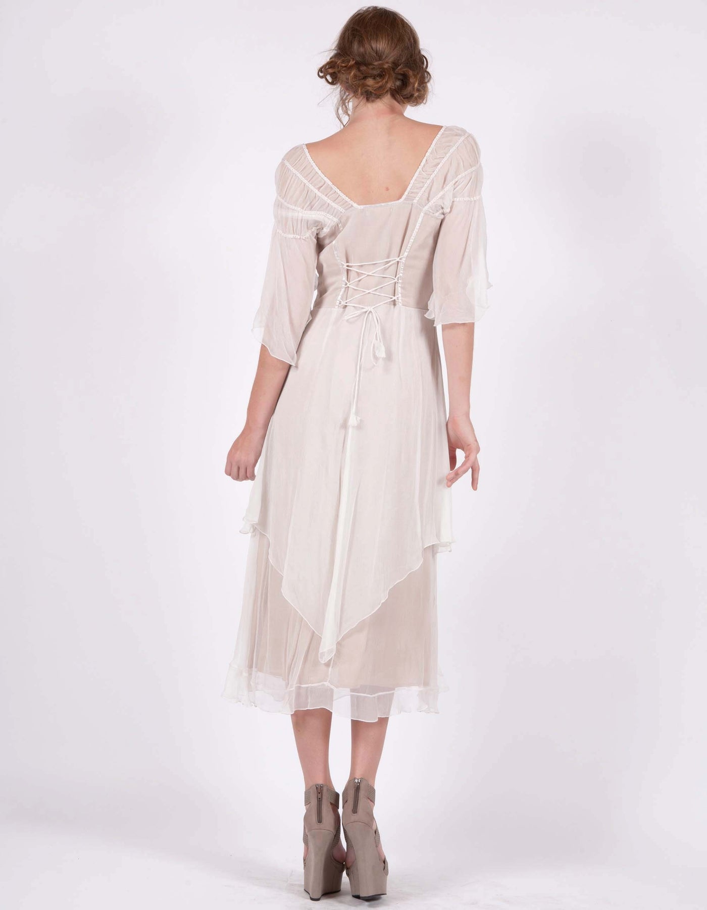 40148 Ivory/Tea Othelia Nataya Dress