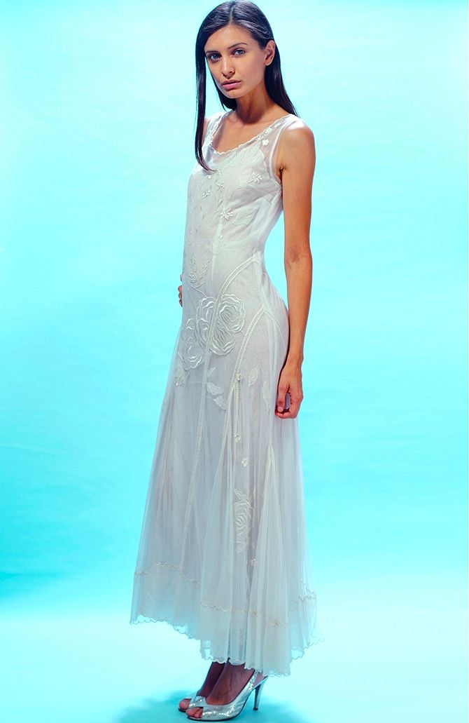 Amazing Grace Edwardian Wedding Dress in Ivory by Nataya - SOLD OUT