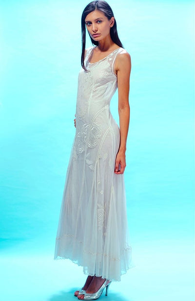 Amazing Grace Edwardian Wedding Dress in Ivory by Nataya - SOLD OUT