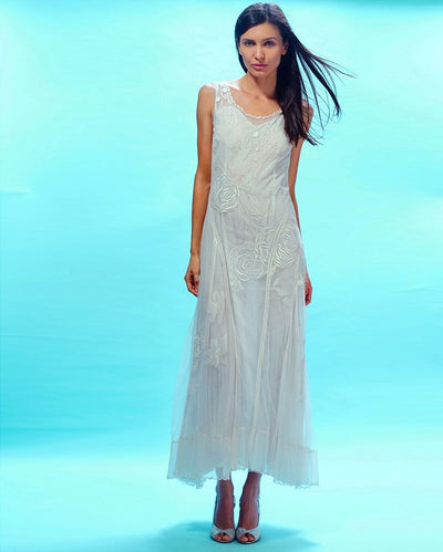 Amazing Grace Edwardian Wedding Dress in Ivory by Nataya