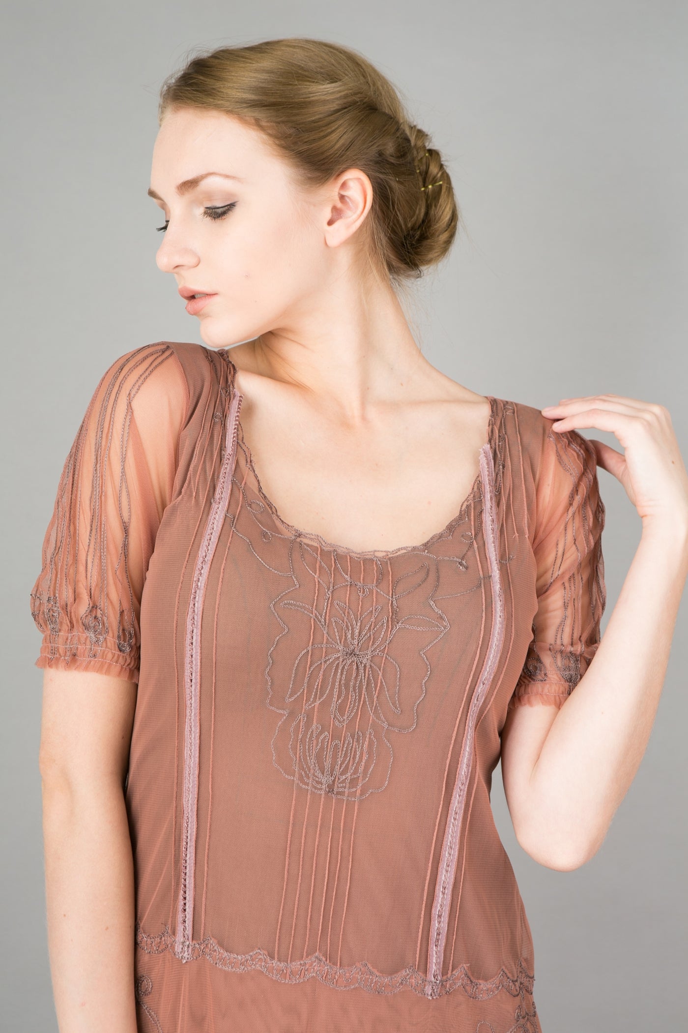 Lady Sybil Vintage Inspired Tea Party Dress by Nataya