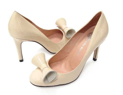 Nude Bridal Heels