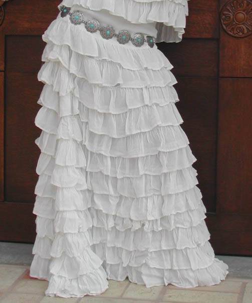 Flamenco Ruffled Skirt by Marrika Nakk