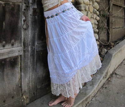Western Petticoat Lace Skirt by Marrika Nakk - SOLD OUT