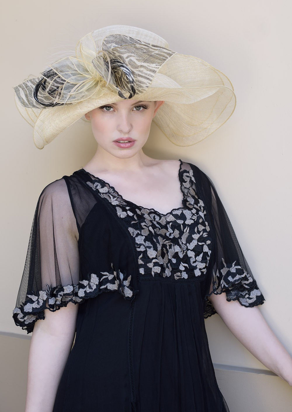 Lady Linda Hat by Louisa Voisine Millinery