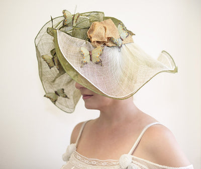 Butterfly Dreams Hat by Louisa Voisine Millinery