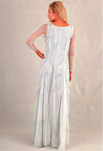 Siren Wedding Dress in Beige by Nataya