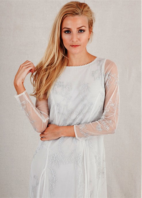 Siren Wedding Dress in Beige by Nataya