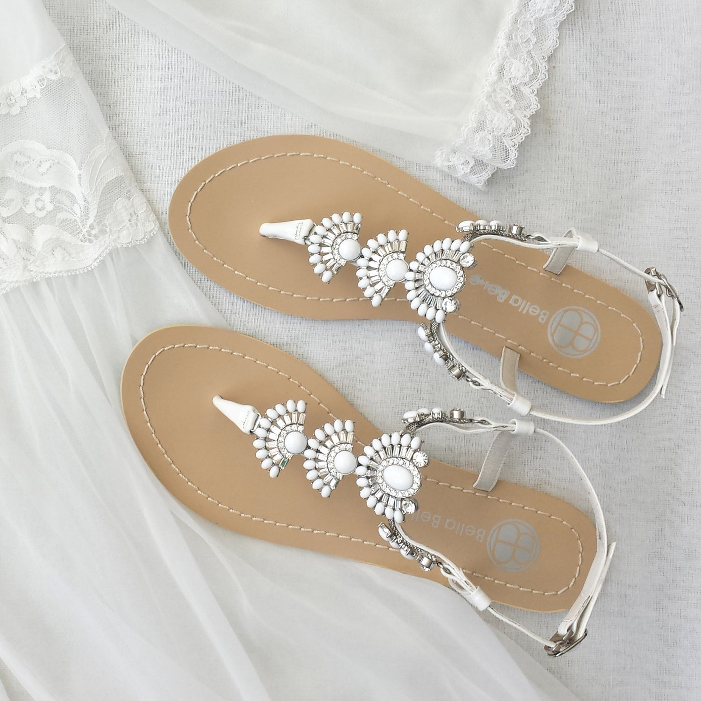 Sidney Bridal Sandals